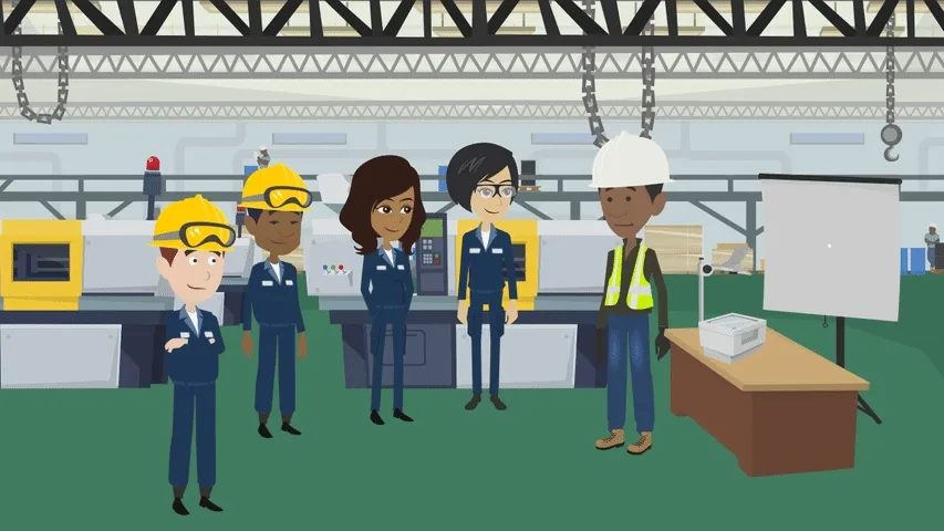 Aula em fábrica - DDS